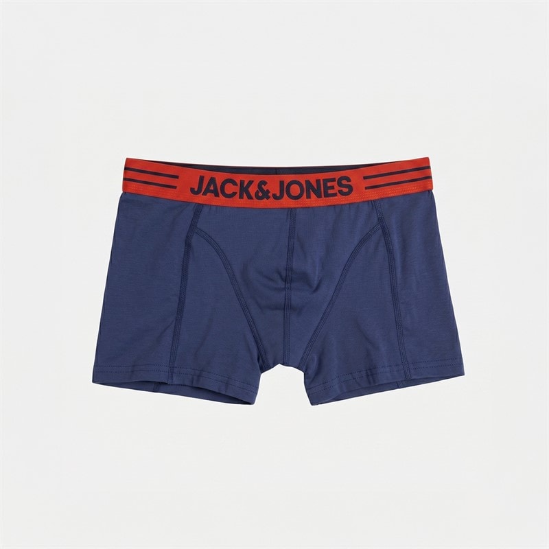 Mens Sense Solid Seven Pack Trunks Black/Dark Navy/Dark Navy/Oceana/Oceana/Black/Black - Image 2