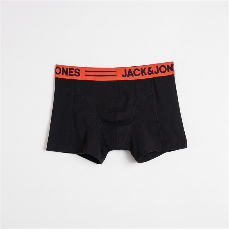 Mens Sense Solid Seven Pack Trunks Black/Dark Navy/Dark Navy/Oceana/Oceana/Black/Black - Image 4