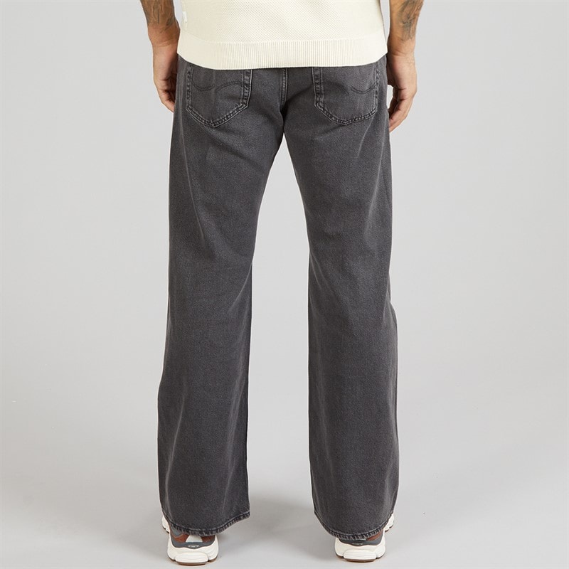 Mens Toby Original 737 Flared Jeans Black Denim - Image 2