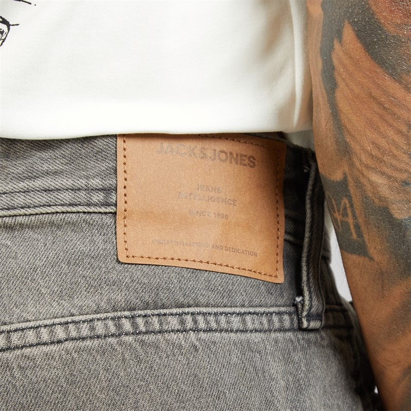 Mens Dave Original 573 Wide Jeans Black Denim - Image 3