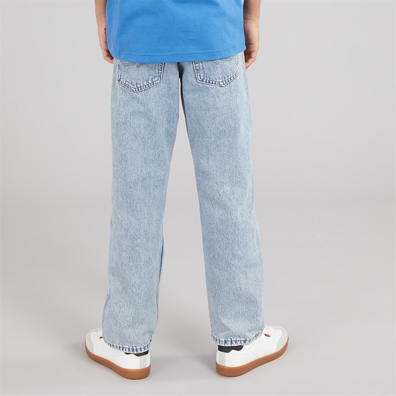 Boys Chris Original AKM 932 Relaxed Fit Jeans Blue Denim - Image 2