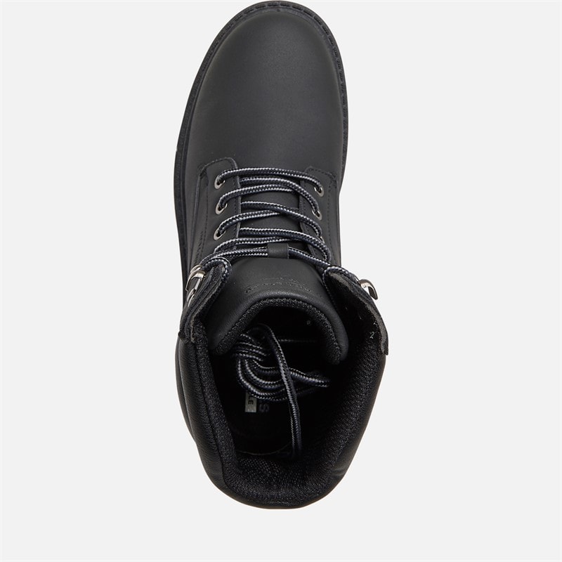Mens Marsh PU Boots Anthracite - Image 4