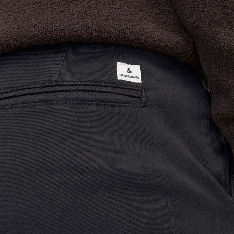 Mens Marco Dave Chinos Black - Image 3