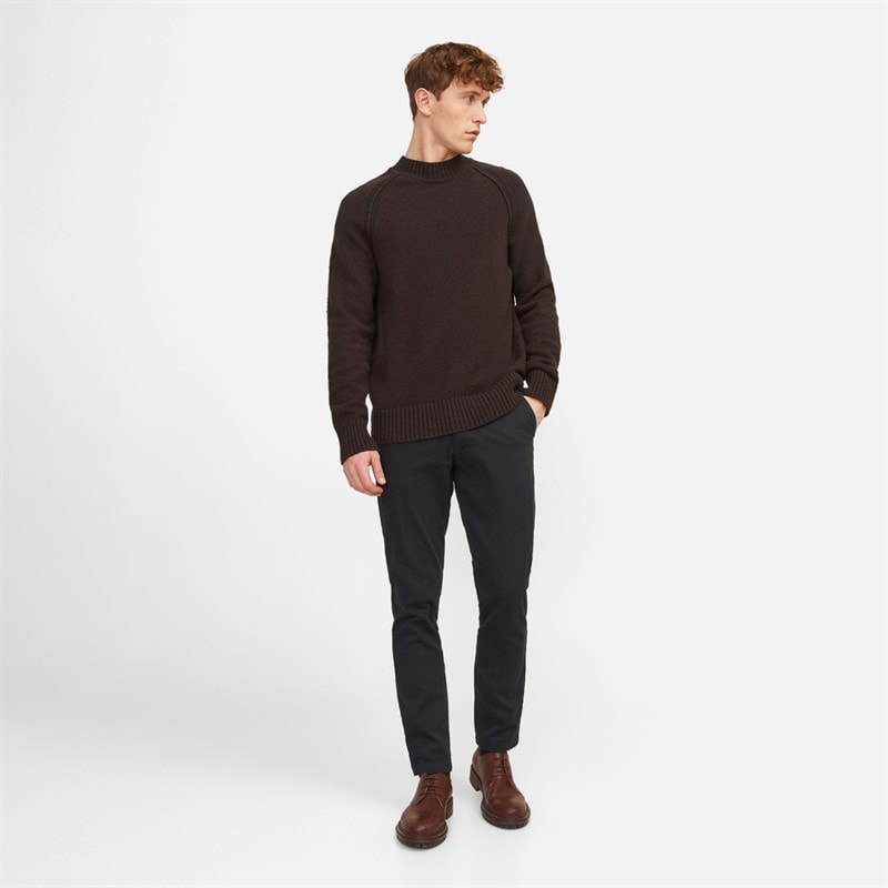 Mens Marco Dave Chinos Black - Image 4