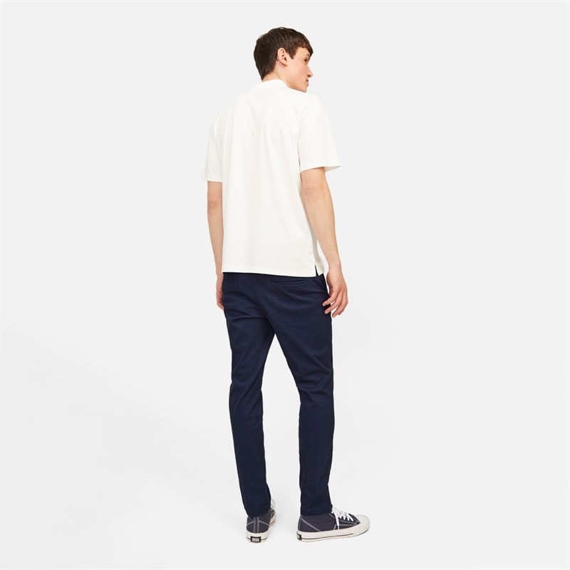 Mens Marco Dave Chinos Navy - Image 2