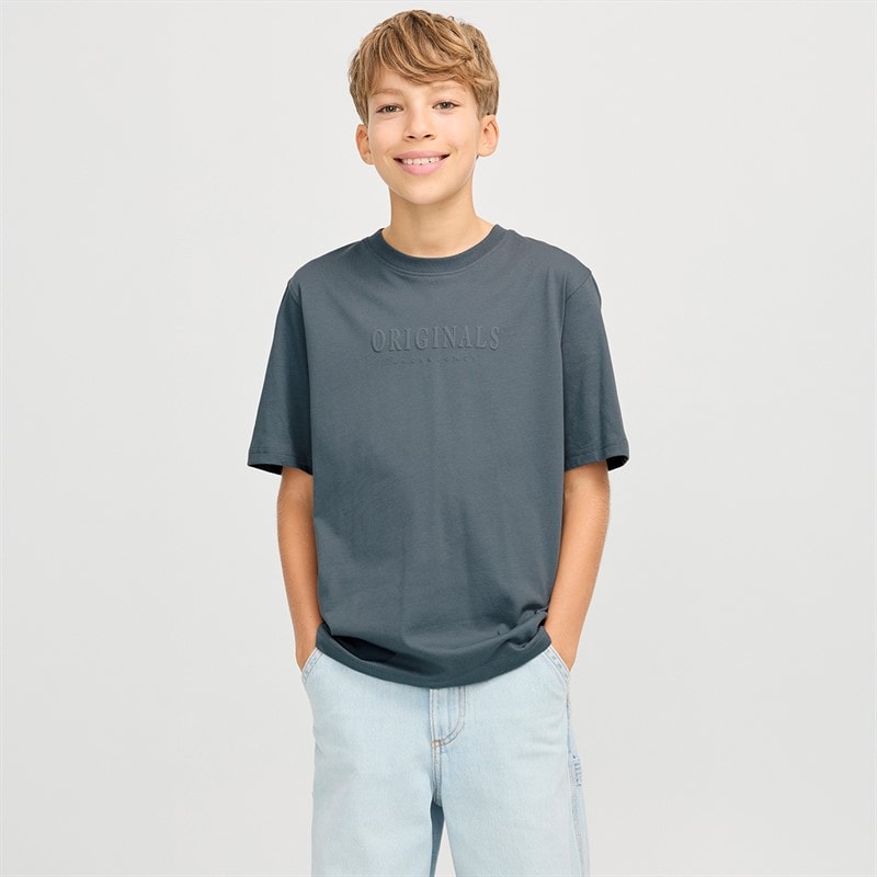 JACK & JONES Boys Frederiksberg T-Shirt Stormy Weather
