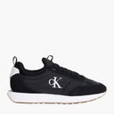 Womens Retro Runner Sock Liner Trainers Black/Bright White