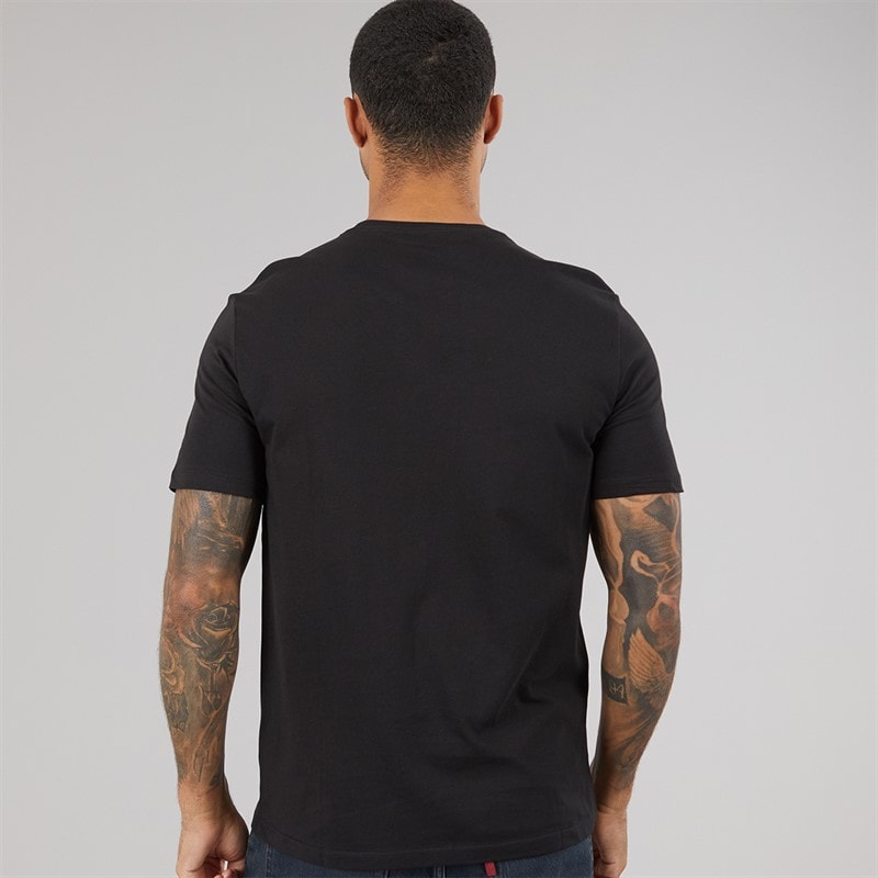 Mens CKJ Logo Graphic T-Shirt Black - Image 2