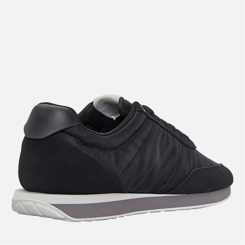 Mens Retro Runner Trainers Black/Stormfront/Vaporous White - Image 5