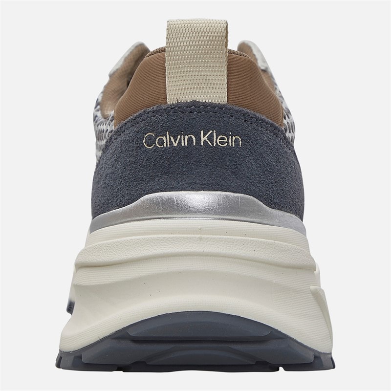 Womens Hike Runner Trainers Desert Taupe/Silver/Coal - Image 3