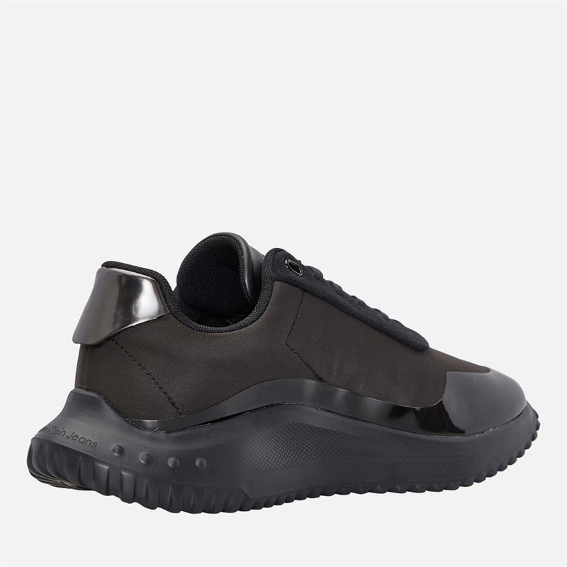 Womens Eva Runner Trainers Triple Black - Image 5