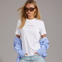 Womens Classic Logo T-Shirt Bright White