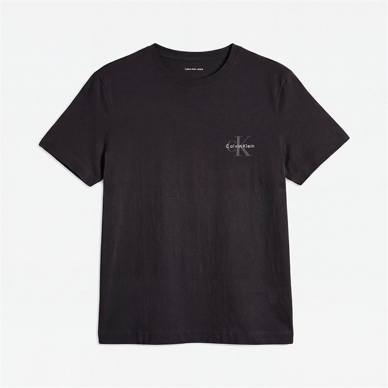 Womens Monologo Two Pack T-Shirts Plein Air/Black - Image 3