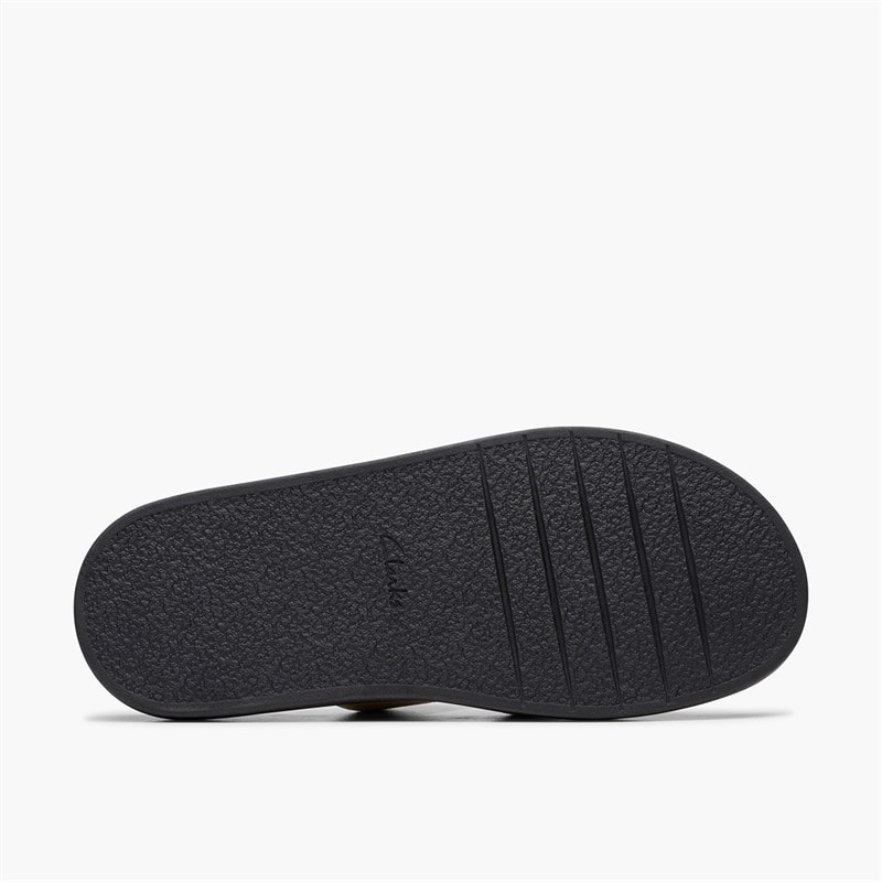 Womens Aristella D-Fit Sliders Ecru - Image 2