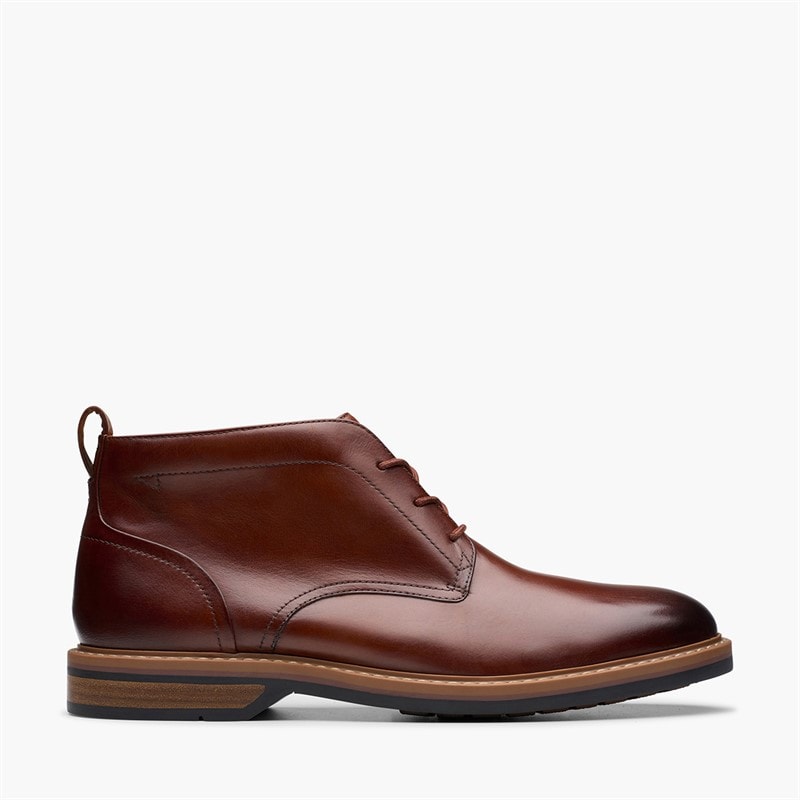 Mens Aldwin G-Fit Chukka Boots Mid Tan - Image 1
