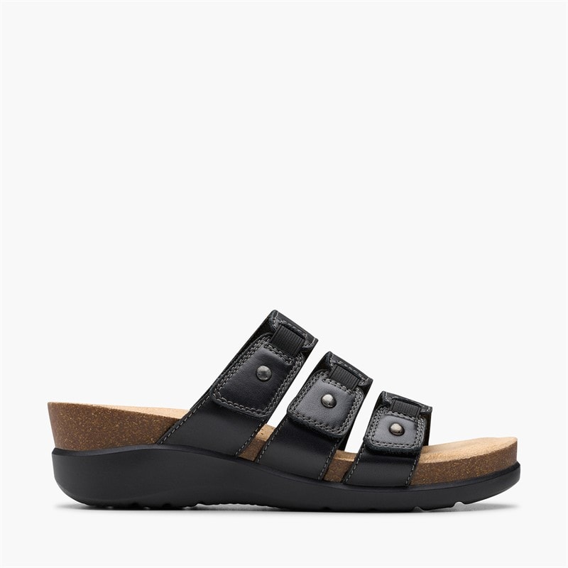 Womens Calenne Lily D-Fit Sandals Black - Image 1