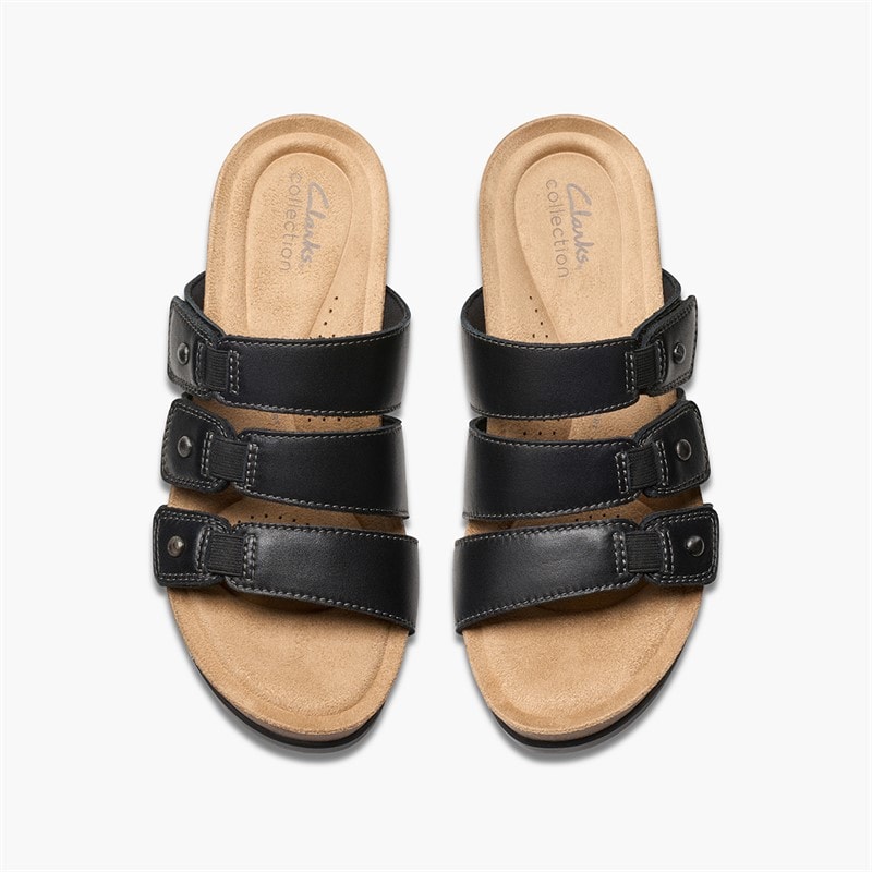Womens Calenne Lily D-Fit Sandals Black - Image 4