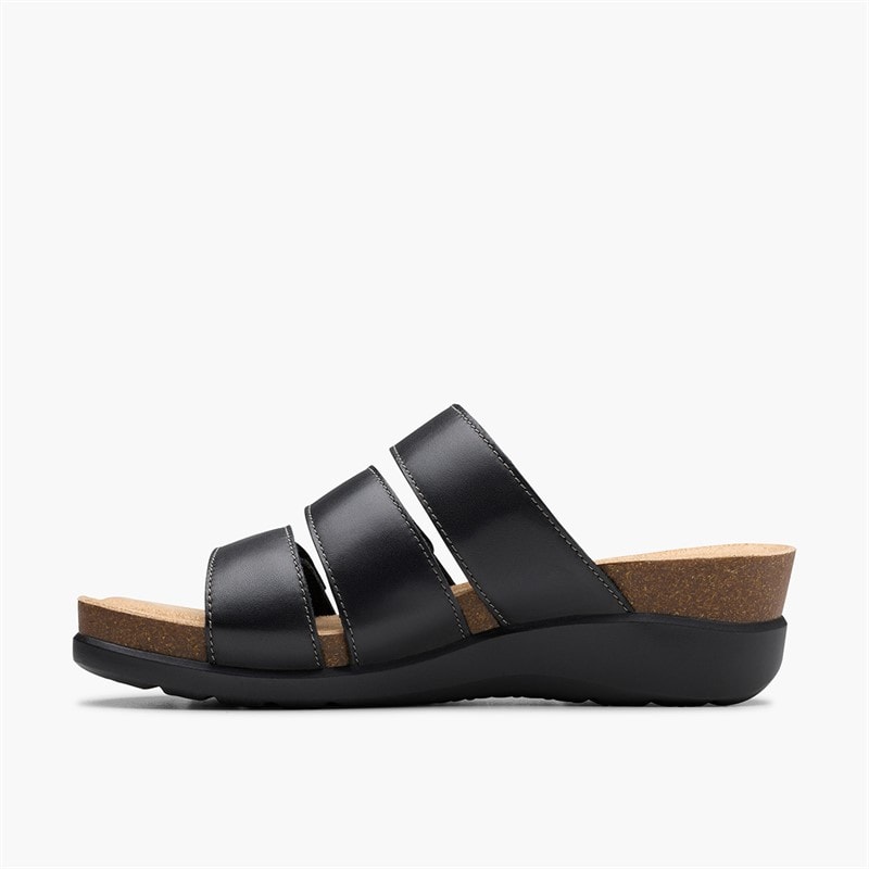 Womens Calenne Lily D-Fit Sandals Black - Image 5