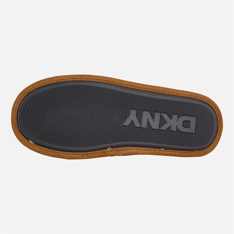 Mens Castor Mule Slippers Tan/Black - Image 3
