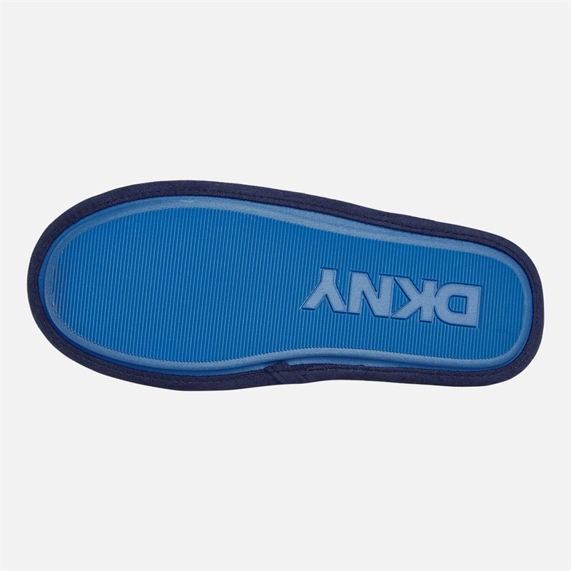 Mens Castor Mule Slippers Navy/French Blue - Image 3