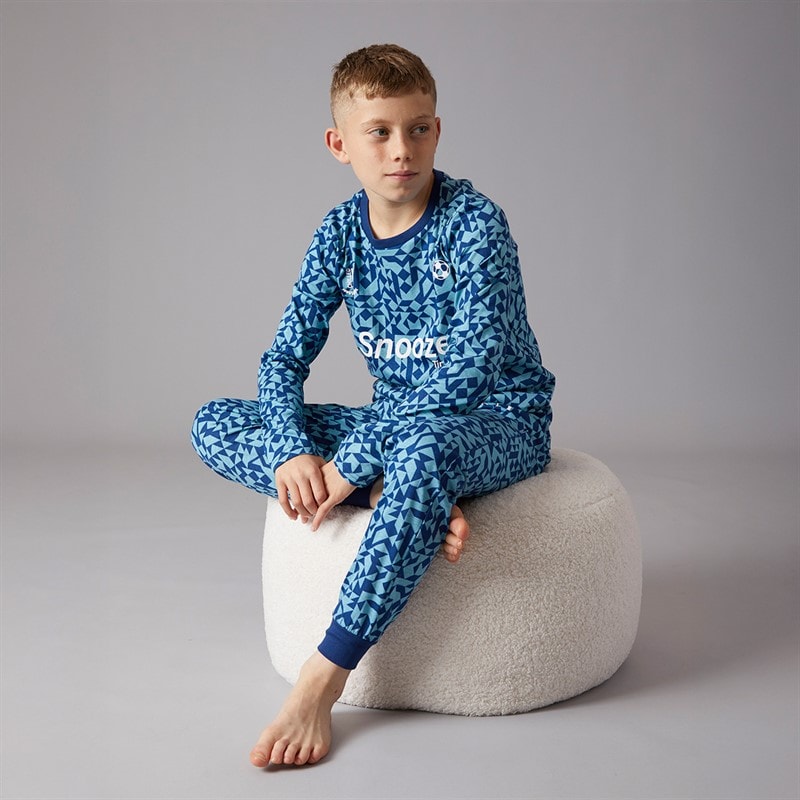 Boys Two Pack Football Pyjama Sets Multi - Image 4