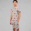 Boys T-Shirt And Shorts PJ Set Multi