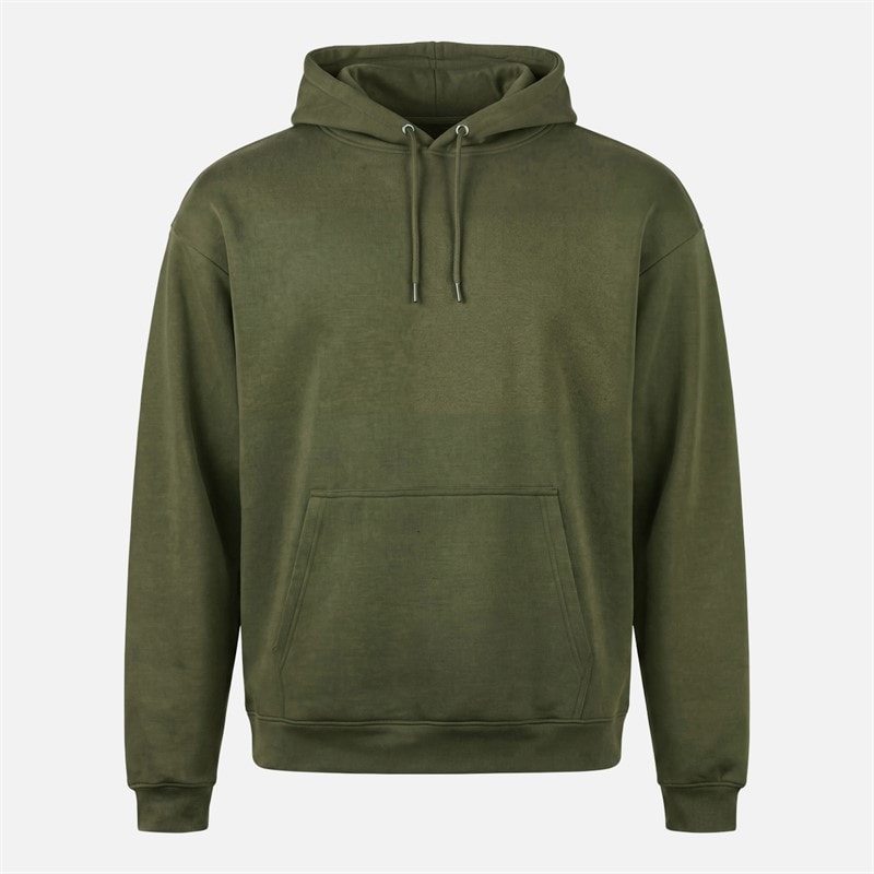 Mens Three Pack Fleece Hoodie Khaki/Magnet/Dusky Blue - Image 3