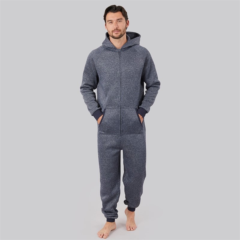 Mens Onesie Navy Mix - Image 2