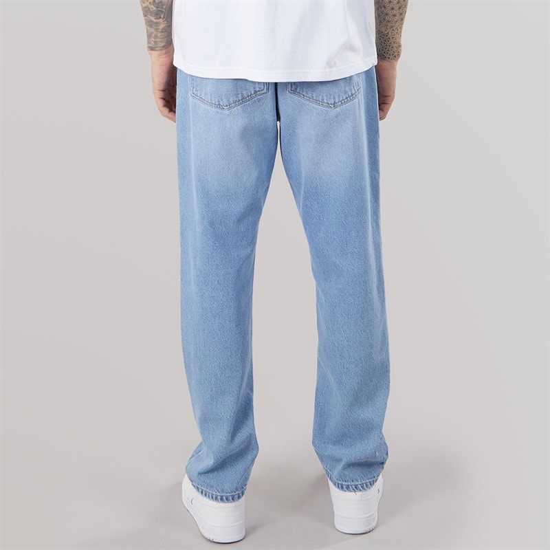 Mens Studio Dee Baggy Jeans Stonewash - Image 2