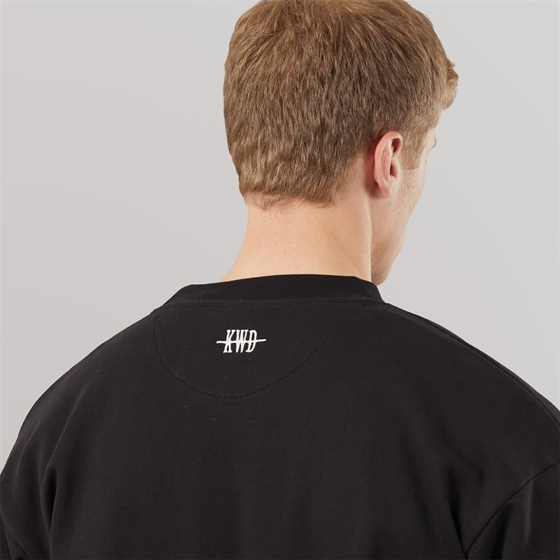 Mens Studio High Flying Doves Crew Sweatshirt Black - Image 5