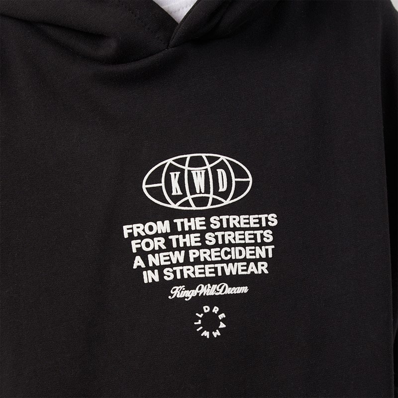 Boys Angel City Hoodie Black - Image 5