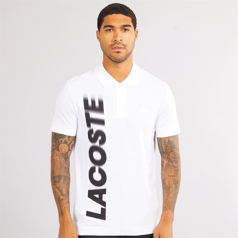 Lacoste Mens Short Sleeve Polo Shirt White