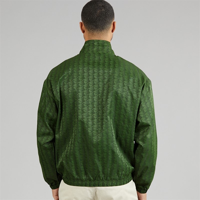 Mens Monogram Track Jacket Pine Green - Image 2