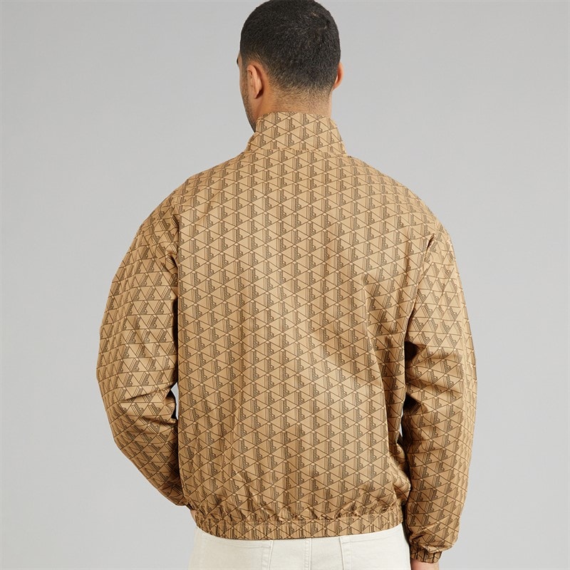 Mens Monogram Track Jacket Beige - Image 2