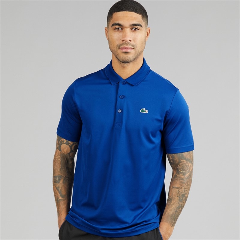 Mens Regular Fit Polo Shirt Sapphire Blue - Image 1