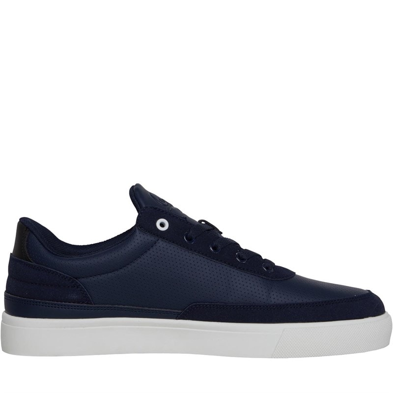 Mens Farhan Trainers Navy/White - Image 5