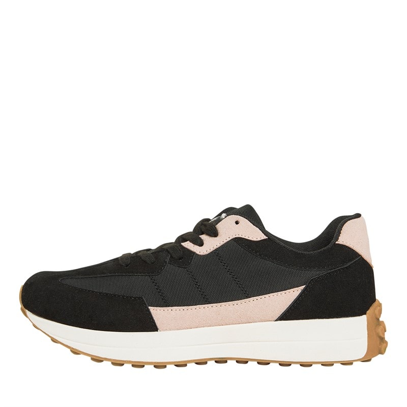 Womens Livia Trainers Black/Nude - Image 1