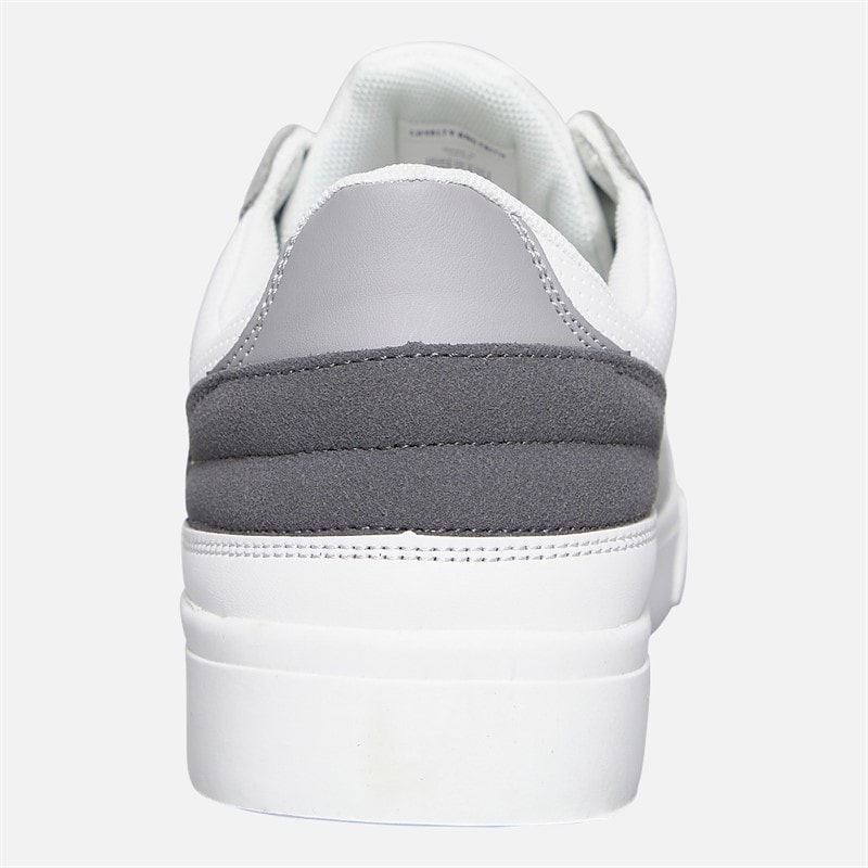Mens Broady Trainers White/Grey/Dark Grey - Image 3