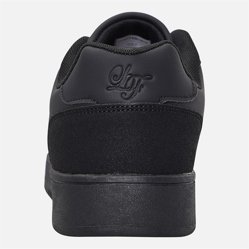 Mens Draxen Trainers Black Mono - Image 3