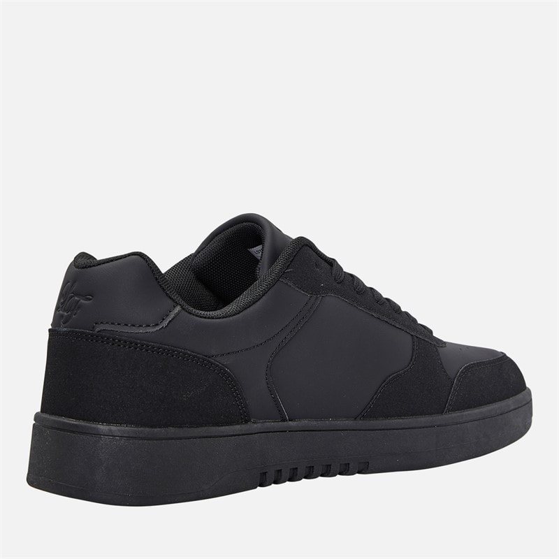 Mens Draxen Trainers Black Mono - Image 5