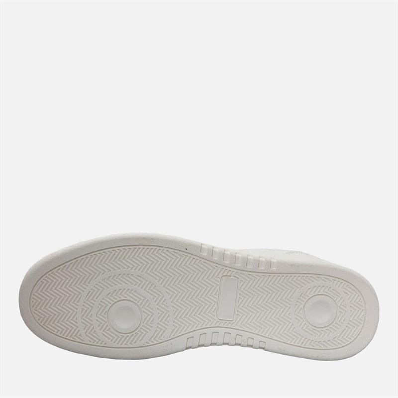 Mens Draxen Trainers White Mono - Image 2