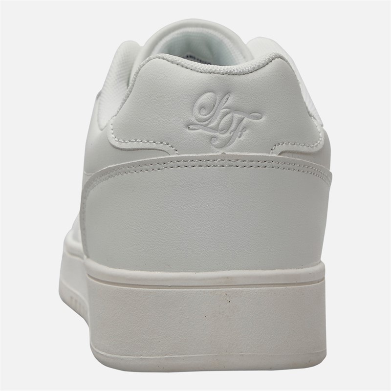Mens Draxen Trainers White Mono - Image 3