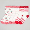 Womens Three Pack Cosy Socks Multi