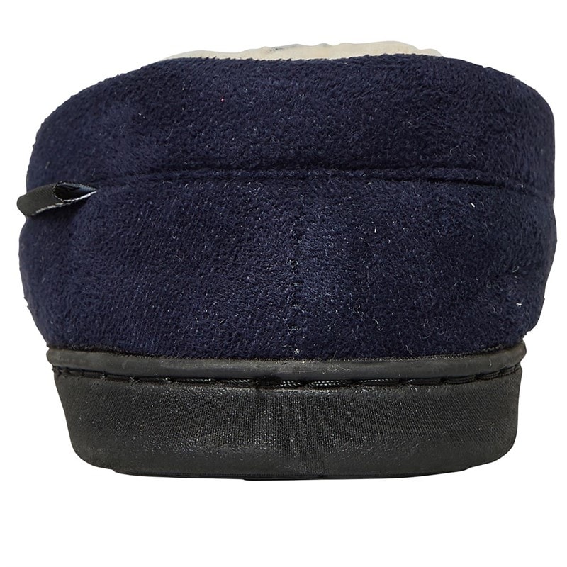 Mens Aspen Moccasin Slippers Peacoat - Image 4