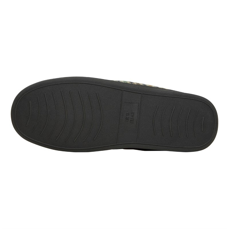 Lyle And Scott Vintage Mens Buster Mocasin Slippers Brown Houndstooth - Image 3