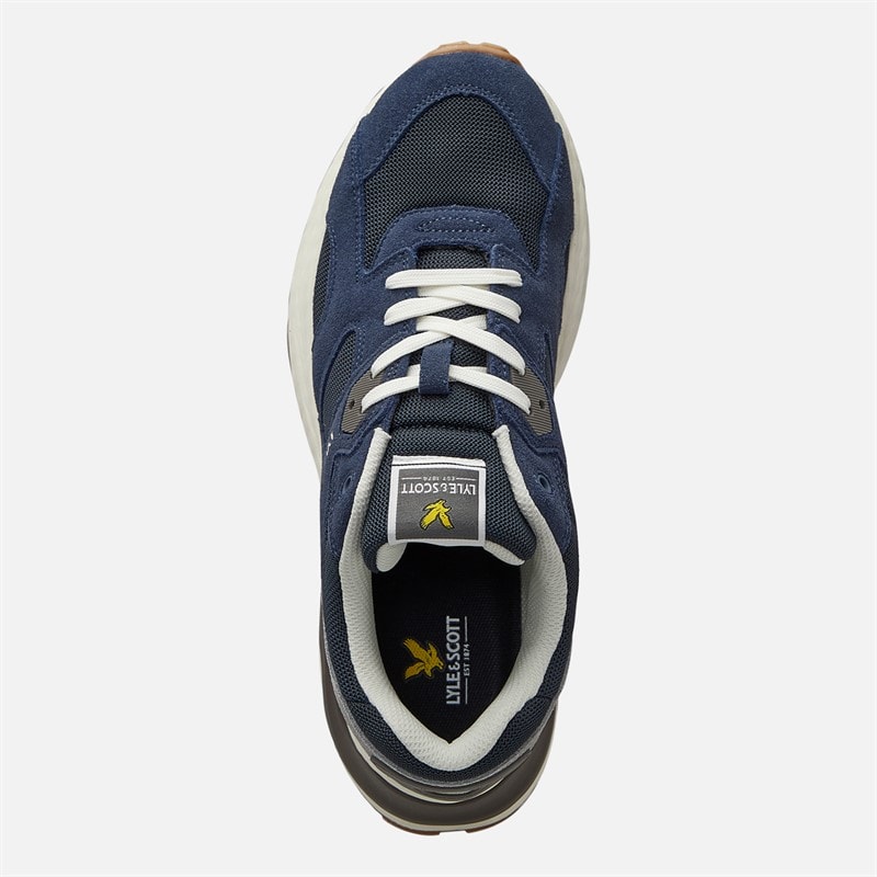 Mens Logan Trainers Blue - Image 4