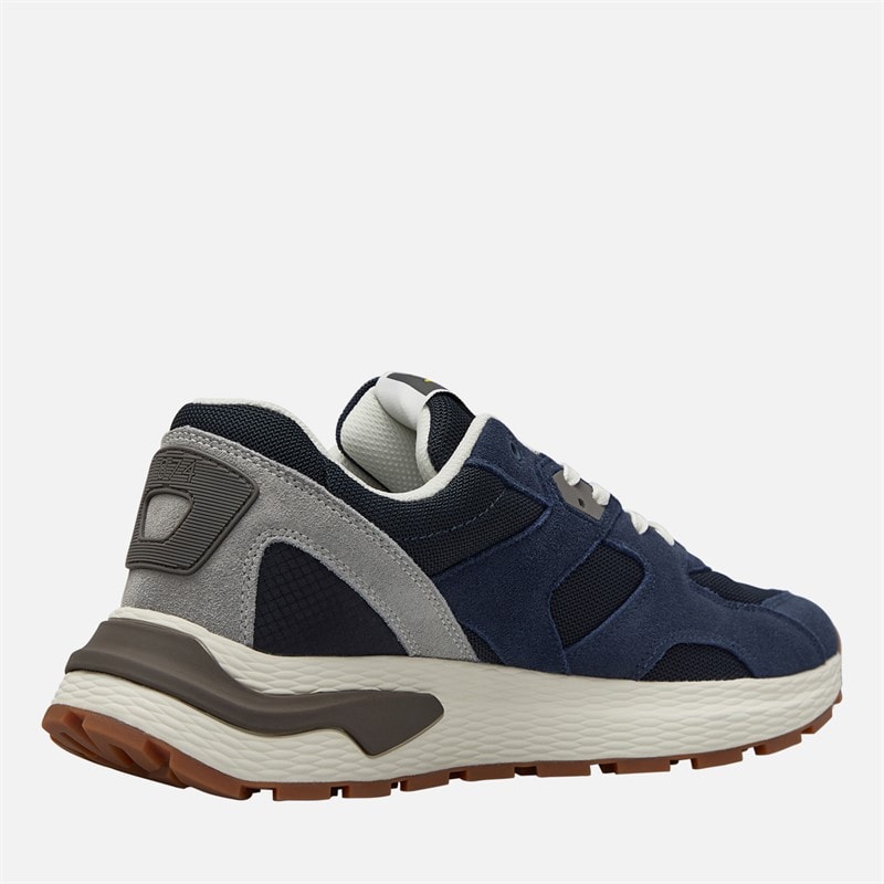 Mens Logan Trainers Blue - Image 5