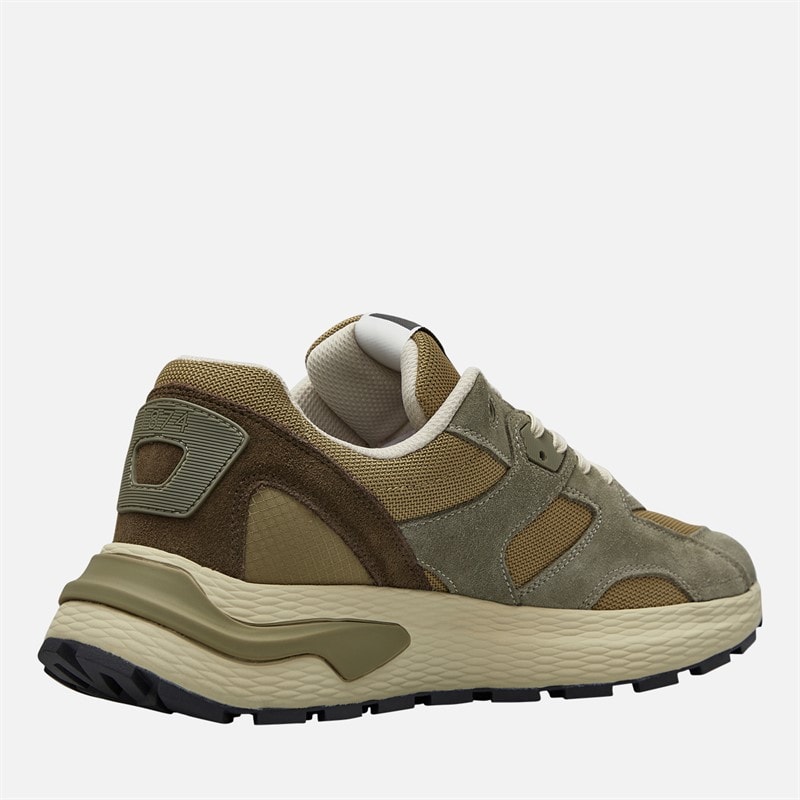 Mens Logan Trainers Green - Image 5