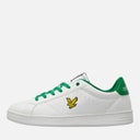 Mens Elgin Hole Trainers White Green