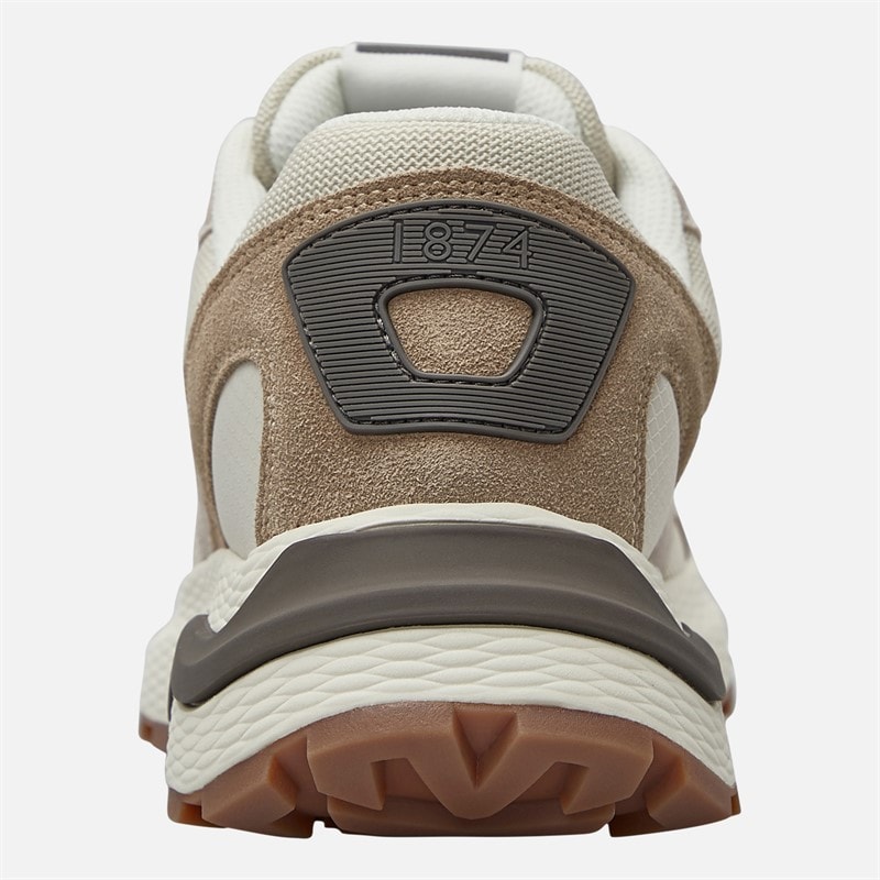 Mens Logan Trainers Beige - Image 3